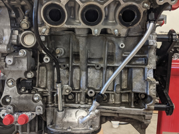 New external oil drain on 2GR-FE